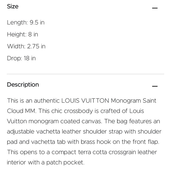 Louis Vuitton Classic Monogram Crossbody Bag - Picture 8 of 8